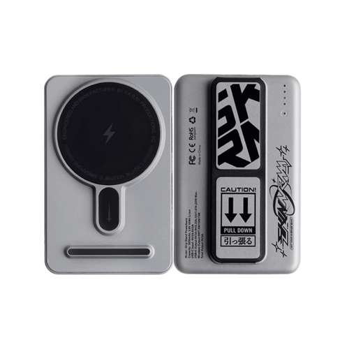 SkinArma Kira Kobai USB-C PD 20W Wireless 5000mAh Power Bank - Silver
