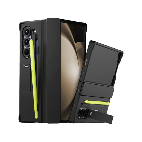 Araree Nukin 360 Case With Stand And Pencil Slot  For Samsung Z Fold 6 - Black