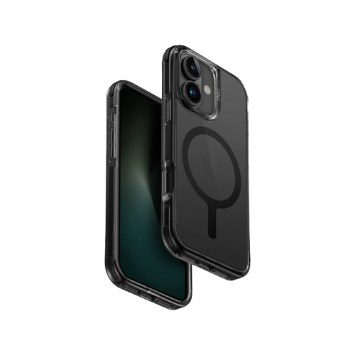 Uniq Hybrid Combat Magsafe Case for iPhone 16 - Carbon