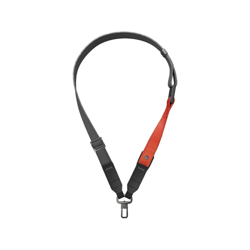 Uniq Vista Duo 2-In-1 Lanyard And Hand Strap - Charcoal / Amber