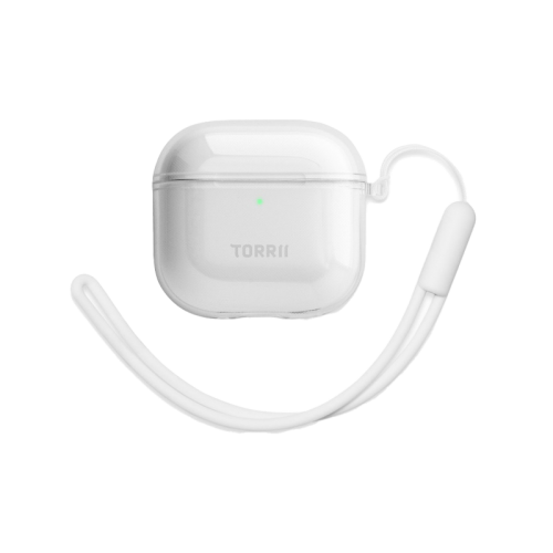 Torrii Bonjelly Case With Lanyard And Hook For Apple Airpods 4th Gen - Clear