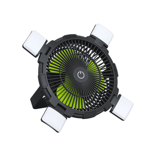 Goui Flow Multifunctional Fan With Light - Black