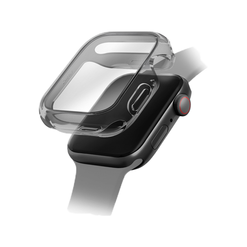 Uniq Hybrid Garde Case With Screen Protection for Apple Watch 42MM - Smoke