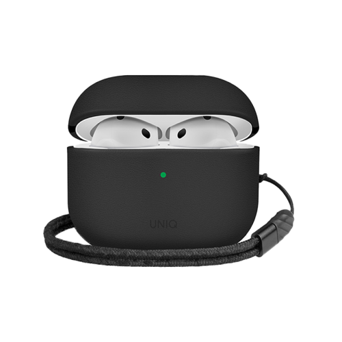Uniq Lyden Hang Case for AirPods 4th Gen - Dallas Black