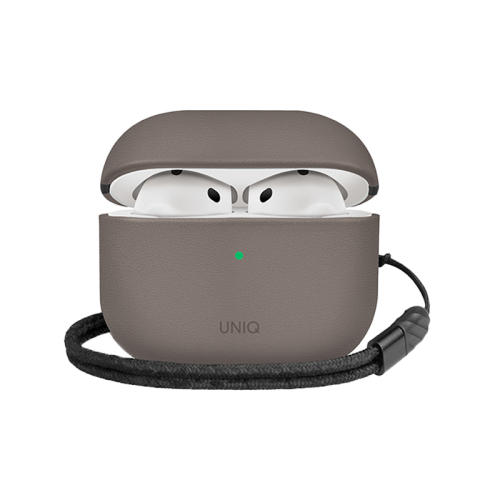 Uniq Lyden Hang Case for AirPods 4th Gen - Flint Grey