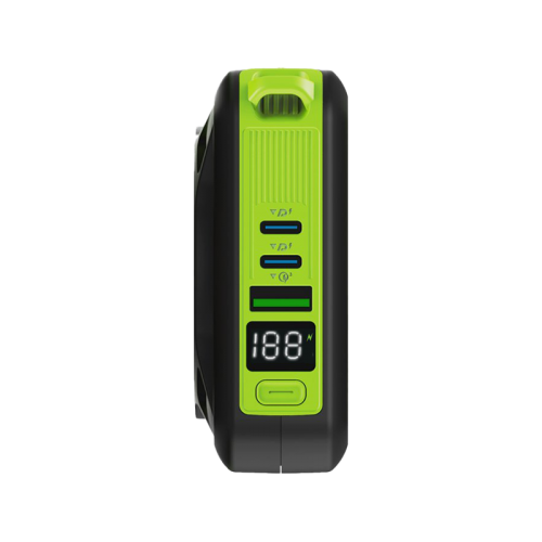 Goui Mbala Pro 10000mAh Power Bank + Wall Charger- Black