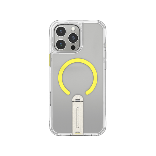 SkinArma Helix MagSafe Case With 360 Rotating Stand for iPhone 16 Pro Max - Clear