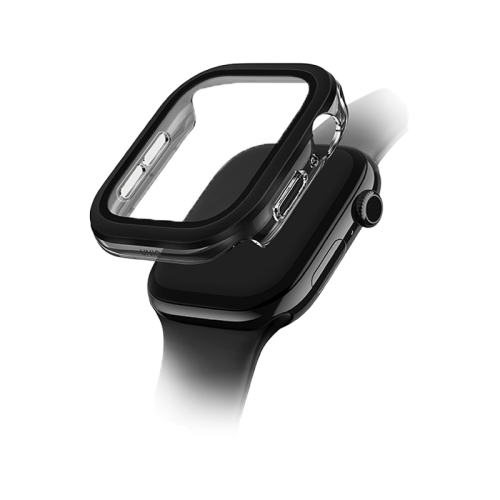 Uniq Voute Watch Case With Screen Protection for Apple Watch 42mm - Jet Black