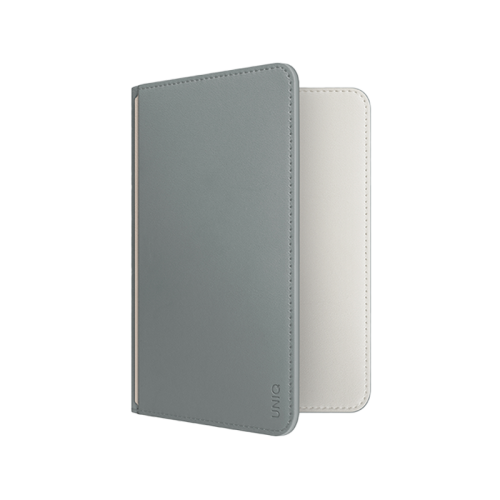 Uniq Belmont Passport Holder With RFID Blocking - Lichen/Ivory