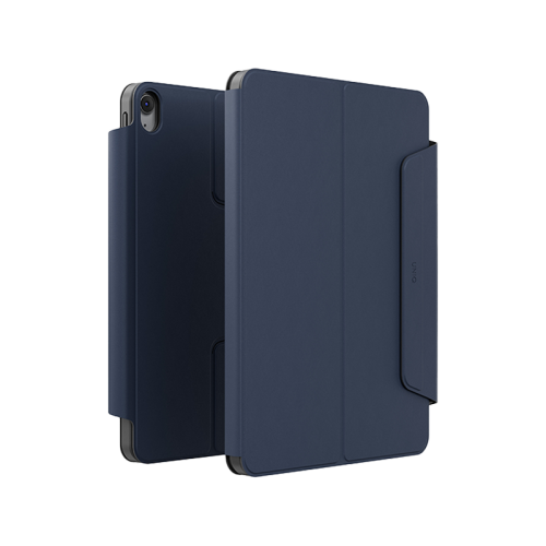 Uniq Rovus Snap Mount Magnetic 360 Rotating Detachable Case for iPad 11" - Navy Blue