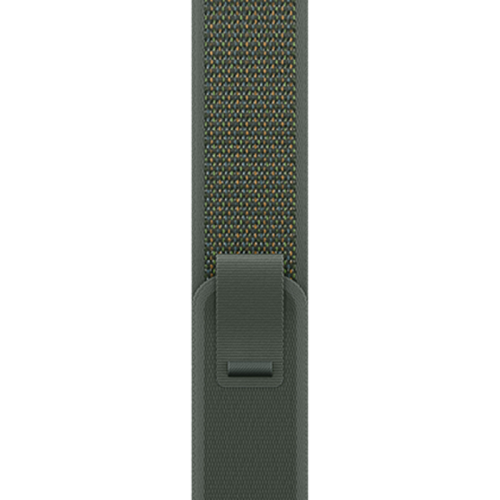 Apple Watch Trail Loop 49mm - Green with Black Titanium Finish -M/L
