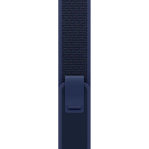 Apple Watch Trail Loop 49mm - Blue with Black Titanium Finish -M/L