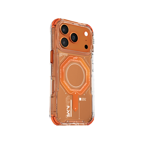 SkinArma Magma MagSafe Case for iPhone 17 Pro Max - Orange