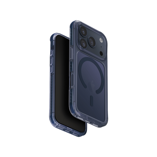 Uniq Hybrid Combat MagSafe Case for iPhone 17 Pro - Navy Blue