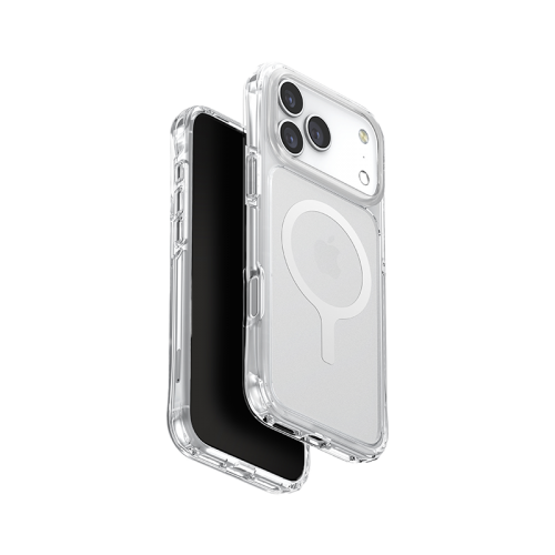 Uniq Hybrid Lifepro Xtreme Magsafe Case for iPhone 17 Pro Max - Frost Clear / White