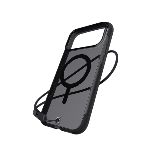 BodyGuardz Ace Pro MagSafe Case for iPhone 17 Pro Max - Smoke Black