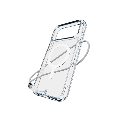 BodyGuardz Accent MagSafe Clear Case for iPhone 17 Pro