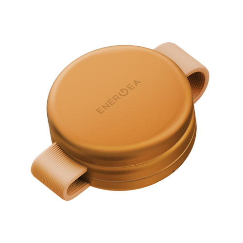 Energea AluMag Trio 3 in 1 Foldable 15W Wireless Charger - Orange