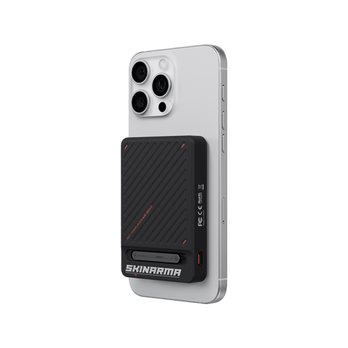 SkinArma ARC USB-C 20W 10000mAh Magnetic PowerBank With Integrated Stand - Black