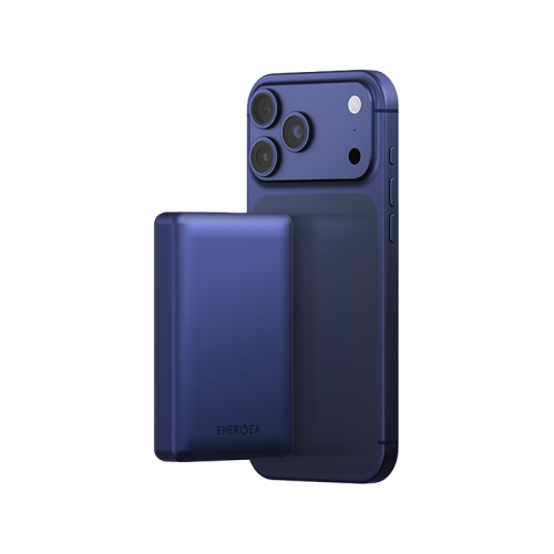 إنرجيا ألوباك ألترا لايت - باور بنك ألمنيوم ماج سيف بسعة 10000mAh - أزرق إنديغو