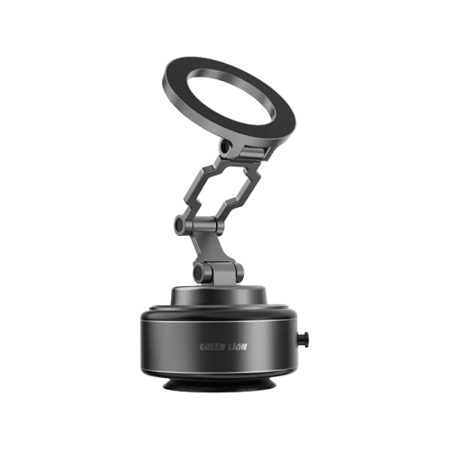 Green Lion GX-30 360° Rotation MagSafe Auto Suction Phone Holder - Matte Black