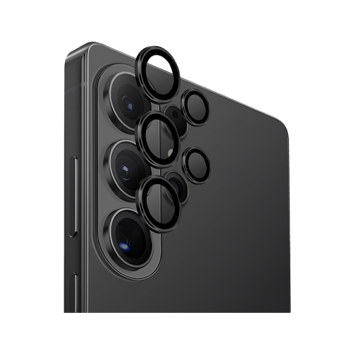 Uniq Optix Aluguard Camera Lens Protector for Samsung Galaxy S26 Ultra - Midnight Black