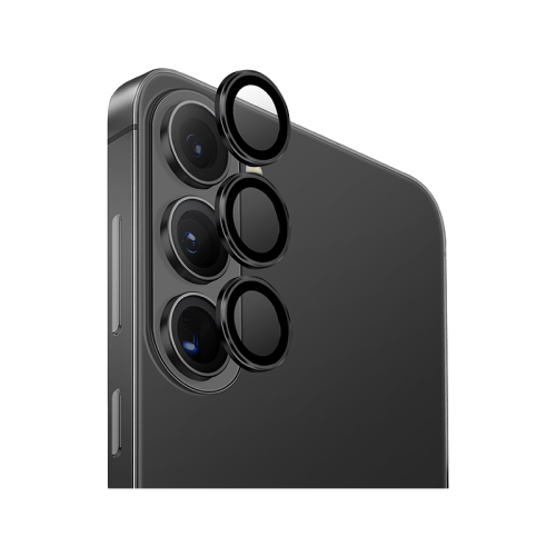 Uniq Optix Aluguard Camera Lens Protector for Samsung Galaxy S26/S26 Plus- Midnight Black