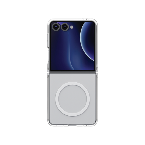 Uniq Hybrid Lfepro Xtreme MagSafe Case for Samsung Galaxy Flip 7 - Crystal Clear