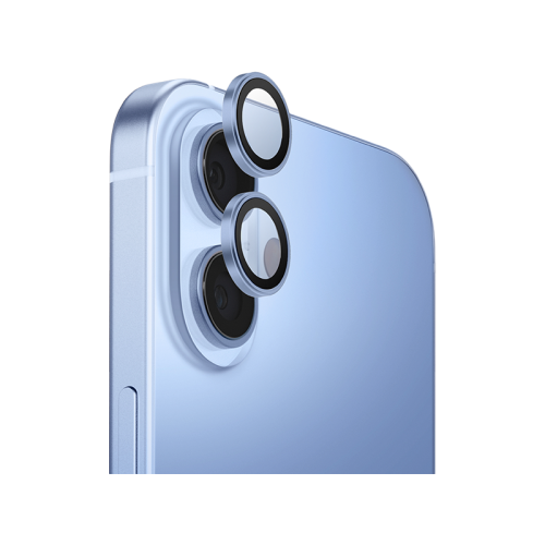 يونيك اوبتكس - حماية لعدسة الكاميرا لهاتف ايفون 17 - ازرق سكاي