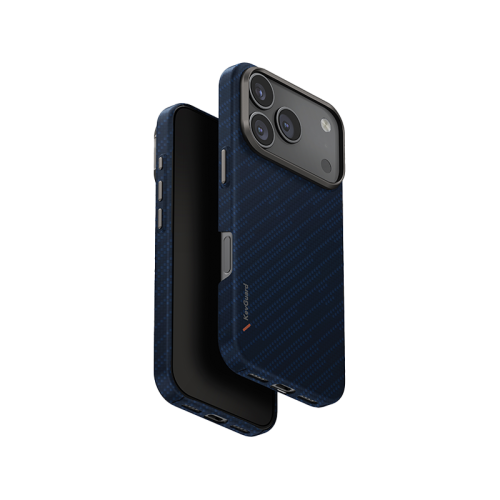 Uniq Hybrid Keva Edge MagSafe Case for iPhone 17 Pro - Trance Blue