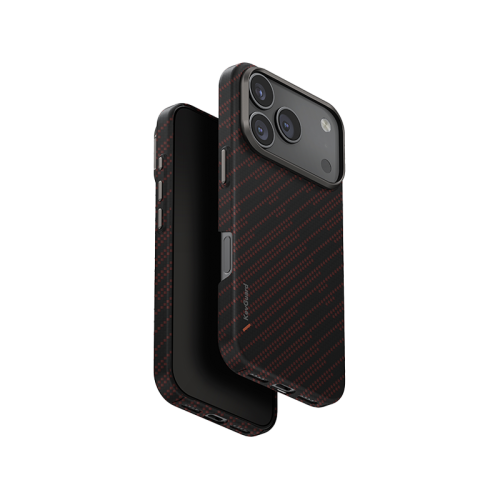 Uniq Hybrid Keva Edge MagSafe Case for iPhone 17 Pro Max - Rust Orange