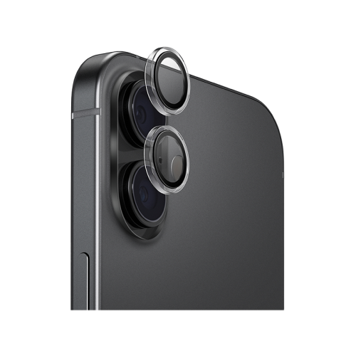 يونيك اوبتكس - حماية لعدسة الكاميرا لهاتف ايفون 17 - كريستال شفاف