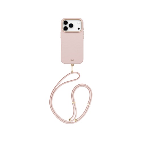 Uniq Coehl Mirelle MagSafe Case for iPhone 17 Pro - Shell Pink