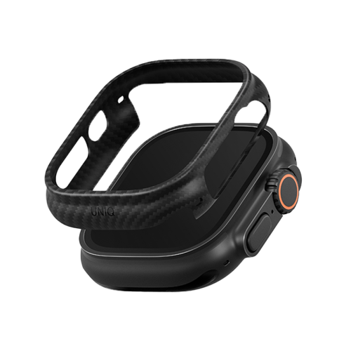 Uniq Keva Verge Watch Case for Apple Watch 49mm - Carbon Black