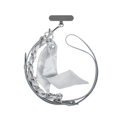 Uniq Coehl Caryne 2-In-1 Universal Lanyard & Handstrap - Cloud Grey