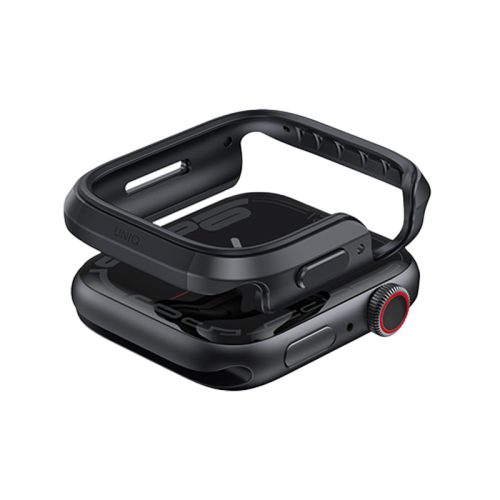 Uniq Valencia Case for Apple Watch 46MM - Midnight Black