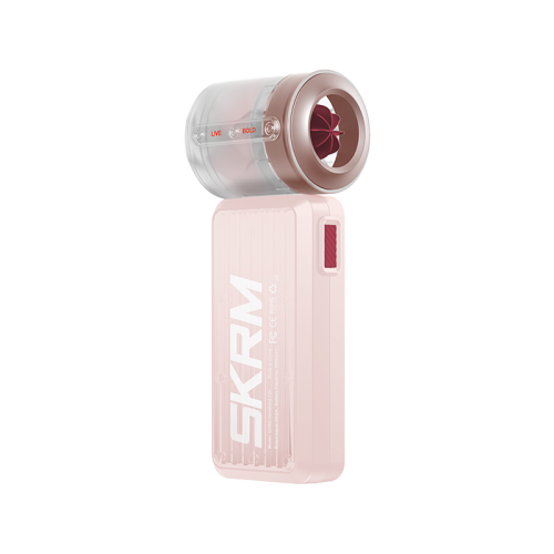 SkinArma Gyro 4000mAh Portable Handheld Fan - Pink