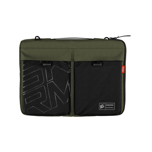 Skinarma Jager Laptop Sleeve (Upto 14") - Dark Olive Green
