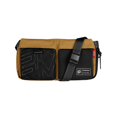 SkinArma Jager Crossbody Bag - Khaki Brown