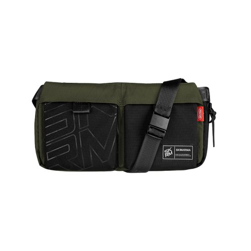 SkinArma Jager Crossbody Bag - Dark Olive Green