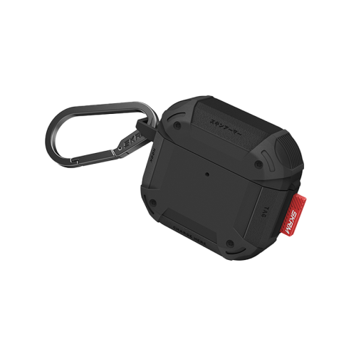 SkinArma Mecha CE Case for Airpods 4 - Black