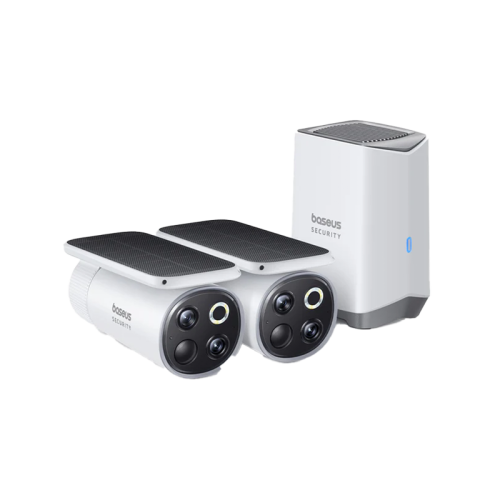 Baseus Security S1 Pro Outdoor Dual Camera 3K 2-Cam Kit - White
