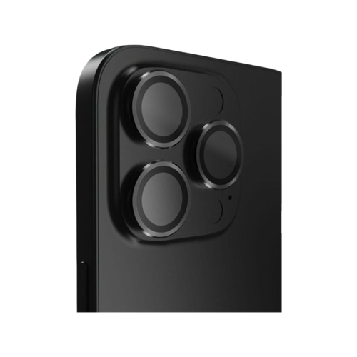 BodyGuardz Pure 3 Individual Camera Lens Protector for iPhone 17 Pro & 17 Pro Max - Black