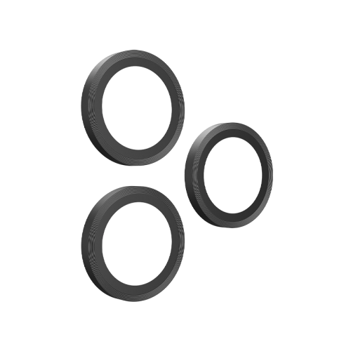 BodyGuardz Precision Camera Lens Protector for iPhone 17 Pro & 17 Pro Max - Black