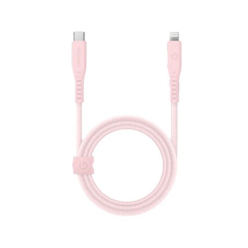 Energea Flow 480Mbps USB-C to Lightning Cable 1.5M - Pink