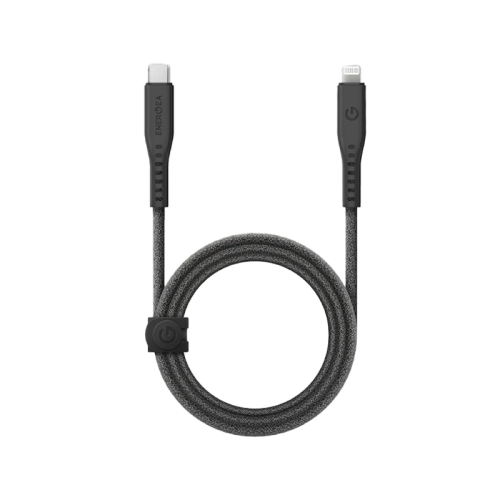 Energea Flow 480mbps USB-C to Lightning Cable 1.5M - Black