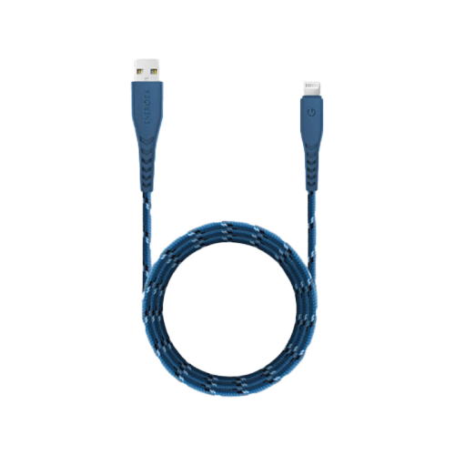 Energea Nyloflex USB-A to Lightning Cable 1.5M - Blue