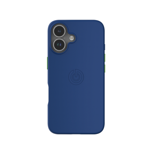 Goui Magnetic Case With Magnetic Bars for iPhone 17 + Magnetic Strap  - Midnight Blue