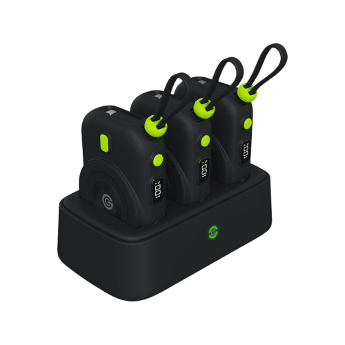 Goui Station 10000mAh Magnetic Wireless Charging Power Bank Combo - Black