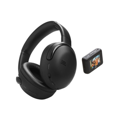 جي بي إل تور ون M3 سمارت TX أوراكاست - سماعة رأس لاسلكية فوق الأذن بخاصية إلغاء الضوضاء التكيفي - أسود